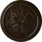 Ekena Millwork Emeryville Ceiling Medallion, Hand-Painted Bronze, 16 7/8"OD x 5/8"P CM16ERBZS - alternate 1